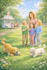 create colorful children book illustrations