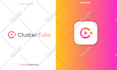 design a modern tech, software, cyber  platform, saas logo