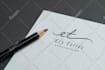 design a unique handwritten signature logo for your name or business