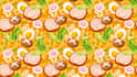 create a cute unique seamless pattern