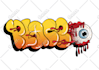 design tshirt cartoon character graffiti