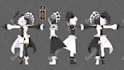 create 3d character models, vrchat avatar, vtuber character and vroid