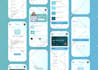 design mobile app screens UI UX in figma