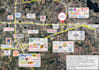 create real estate aerial maps with specific logo labels