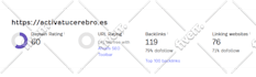 increase domain rating DR 70 plus using high quality seo backlinks