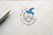 create a geometry minimalist  logo for your business