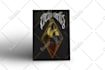 create dark vintage illustrate book cover
