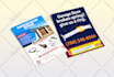 design any bifold, trifold brochure, flyer, poster, leaflet