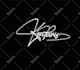 make handwritten signature scripted cursive, autograph logo