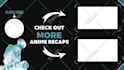 create a youtube anime outro screen