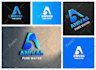 design a 3d business logo professional creative minimalist modern brand identity