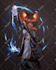 draw anime, game characters glow art