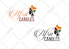 design unique candle, soap logo and candle labels for your business