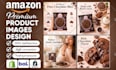 design amazon listing images, product infographics, image editing