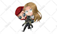 draw a cute chibi character