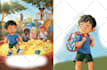 do attractive and professional children book illustrations