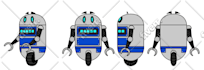 create 2d character design for animation