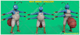 do detailed 3d characters modeling