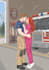create a romance book cover illustration for kindle and print