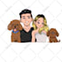 draw cartoon avatar or cartoon character of yourself