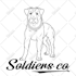 design a kennel or breeder logo on cartoon style