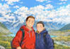 draw cute cartoon illustrations, lofi art, anime, background, wedding, fairytail