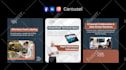 design carousel post for instagram, linkedin, facebook, social media posts