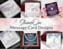 do profitable message card design for shineon necklace or any pod platform