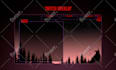 create cute customized twitch overlay