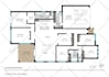 redraw floor plan for real estate agents, etc