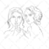 create vector line art for any product, logo 24 hours