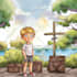 do children book illustrations, realistic, fantasy, fiction, comic