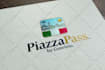 create professional minimalist logo design with copyright