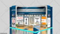3d exhibition stalls,trade show booth,stand design