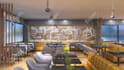 modern, luxury 3d house interior design, realistic rendering