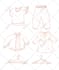 create hand drawn cute character and illustration