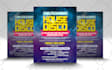make a party, event flyer, and instagram flyer design