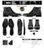 create a professional footwear tech pack and custom sneaker design