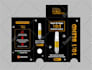 do creative box packaging and label designs using your logo