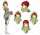 draw character design, character illustration, or concept art
