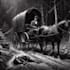 draw detailed gothic dark art illustration, engraving style