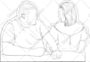 create portrait line art from your photo