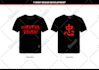 create flat sketch and technical drawing of clothing