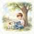 do children book illustration and watercolor illustration