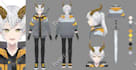 do reference sheet of your character