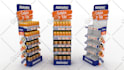 do 3d retail, product, posm and creative gondolas display design