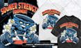 create bold graphic tshirt design for your streetwear brand