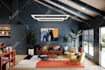 create exclusive interior design, photorealistic 3d visualization