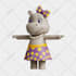 create stylized 3d  character ready for rig and animation
