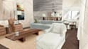 create a hand drawn interior sketch or illustration